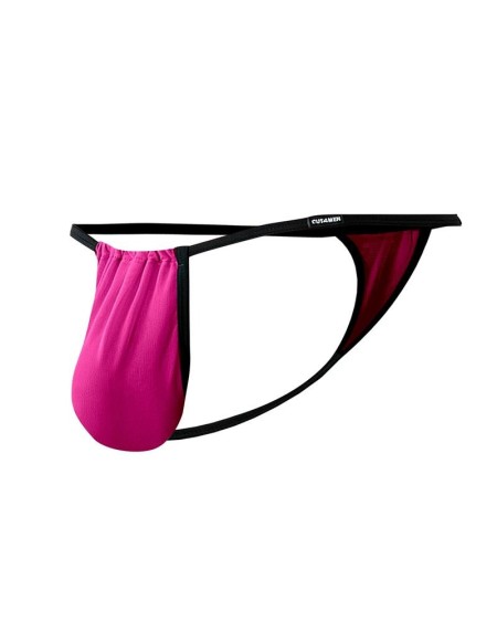 c4mspx04 fluo pouch v-string hot rose