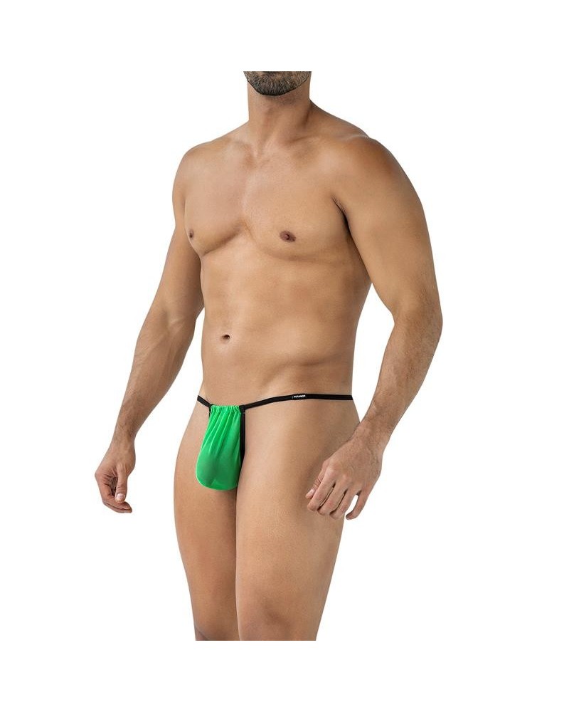 c4mspx04 fluo pouch v-string green