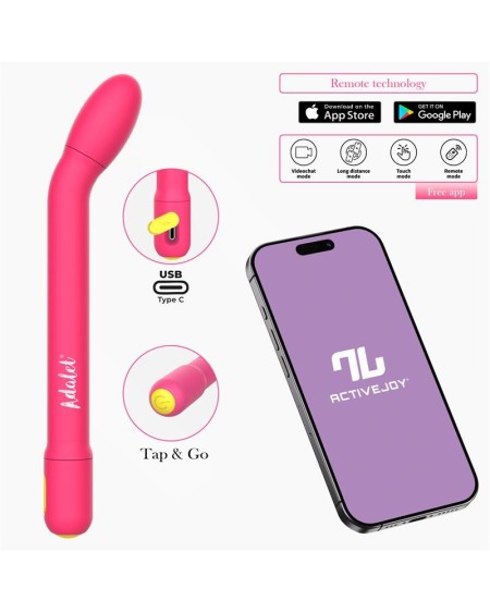 gently g-point vibrator with app rose