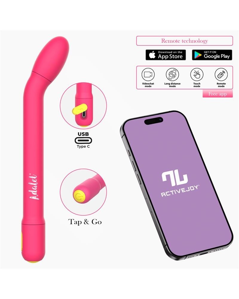 gently g-point vibrator with app rose