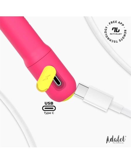 gently g-point vibrator with app rose
