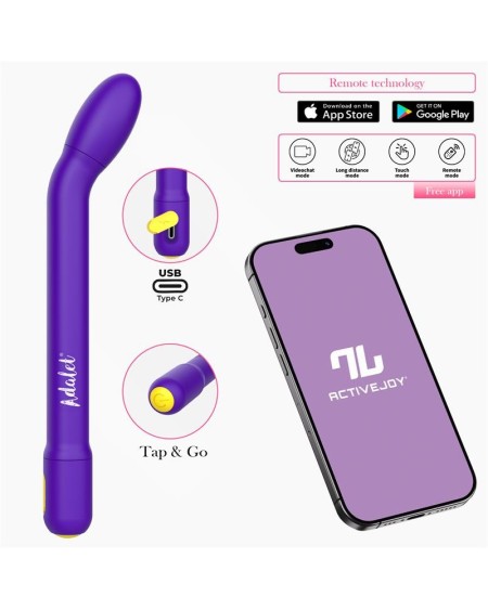 gently g-point vibrator with app violet