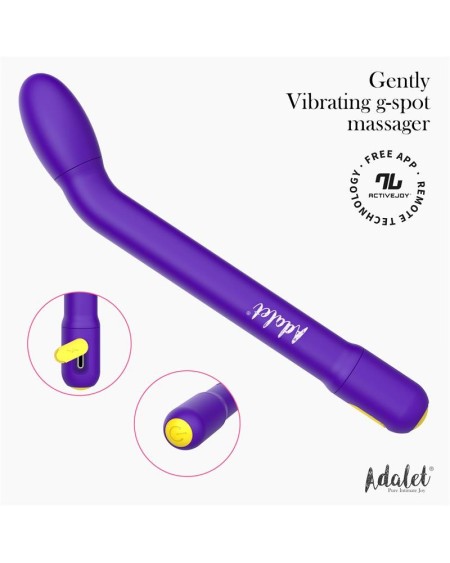 gently g-point vibrator with app violet