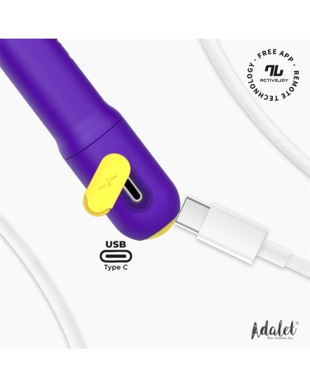 gently g-point vibrator with app violet