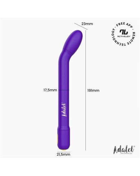 gently g-point vibrator with app violet