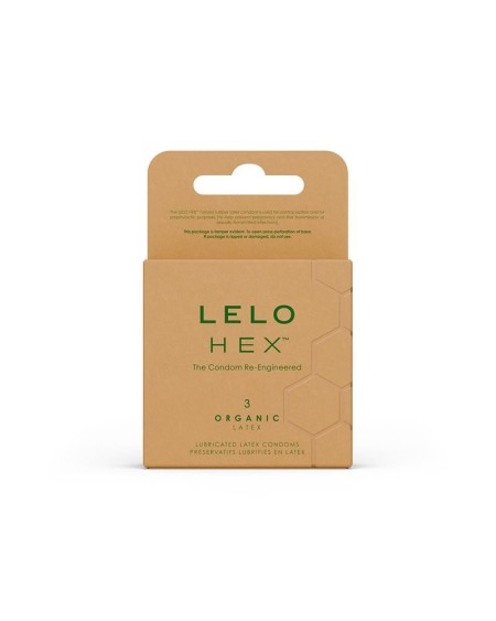 hex condoms organic 3 units