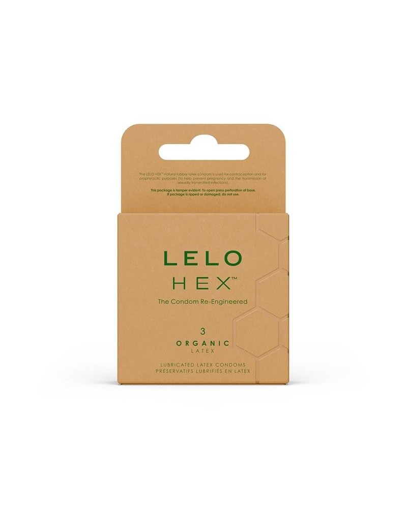 hex condoms organic 3 units