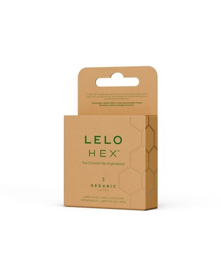 hex condoms organic 3 units