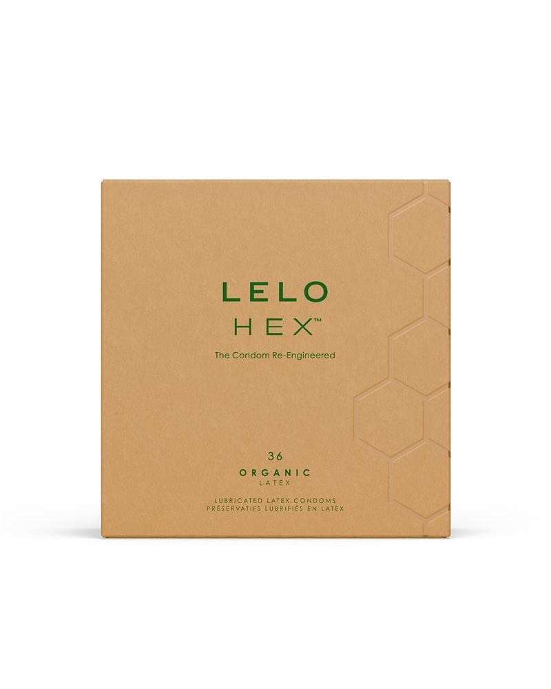 hex condoms organic 36 units