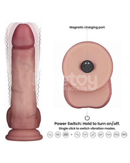 vibrant sliding peau pro ii silicone 8