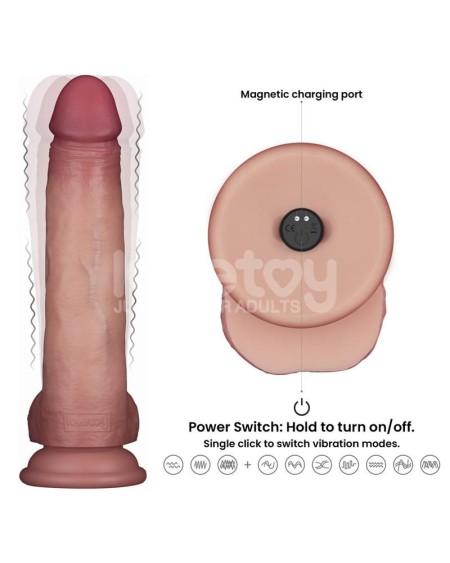 vibrant sliding peau pro ii silicone 8.5