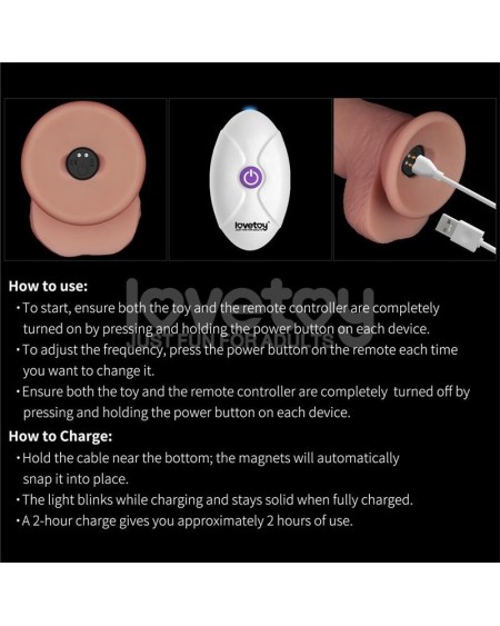 vibrant sliding peau pro ii silicone 8.5