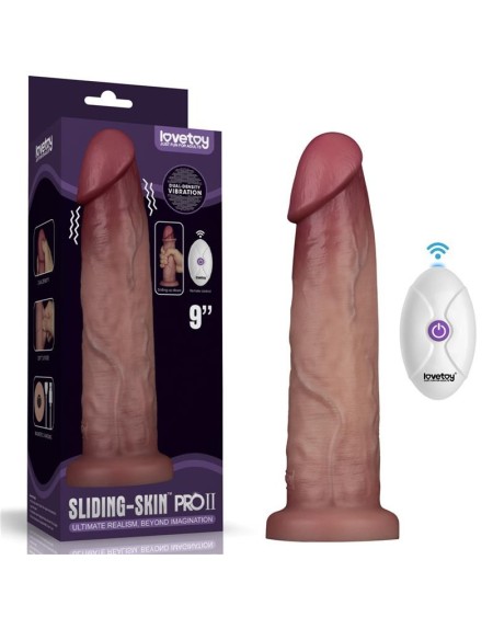 vibrant sliding peau pro ii silicone 9