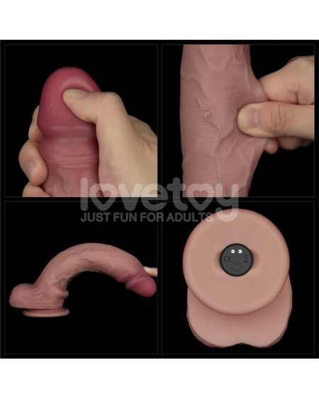 vibrant sliding peau pro ii silicone 10