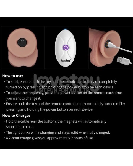 vibrant sliding peau pro ii silicone 10