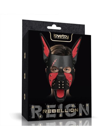 rebellion reign scarred alpha pup mask red