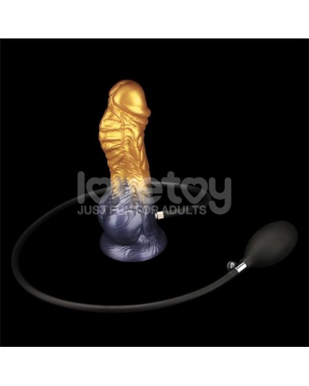 dual density silicone inflatable dildo 8