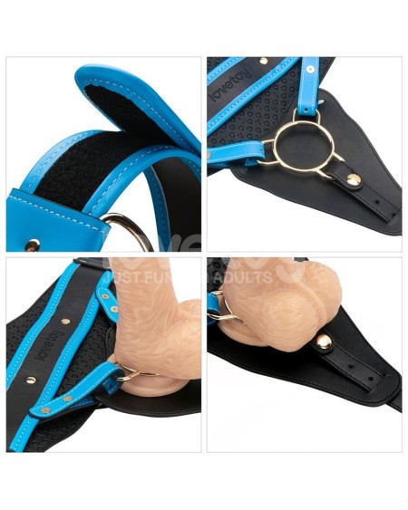 strap on with vibrant dildo 8.5