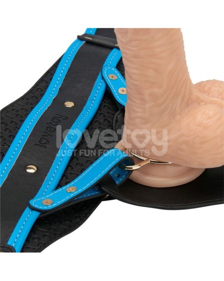 strap on with vibrant dildo 8.5