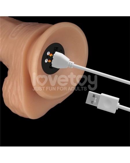 strap on with vibrant dildo 8.5