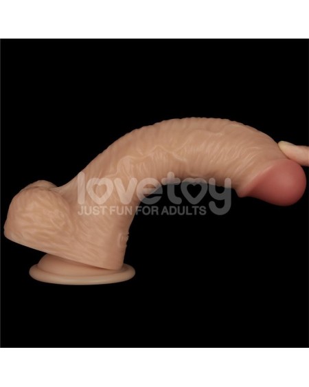 strap on with vibrant dildo 8.5