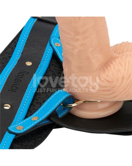 strap on with vibrant dildo 9.5
