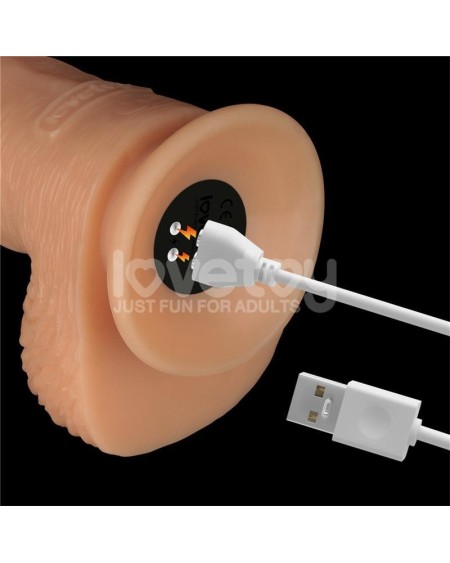 strap on with vibrant dildo 9.5