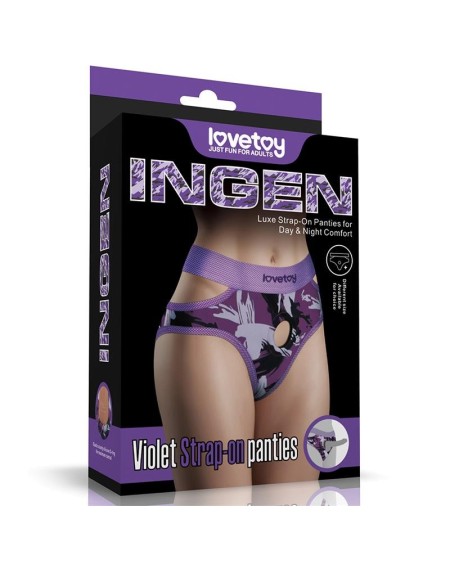 strap-on panties violet