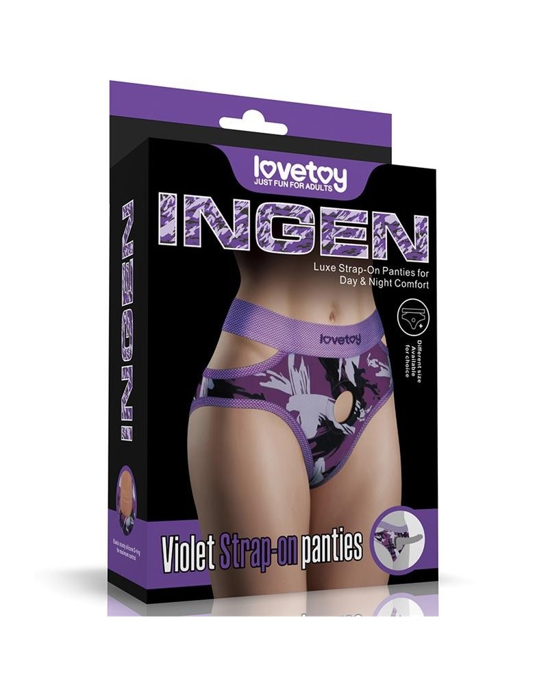 strap-on panties violet