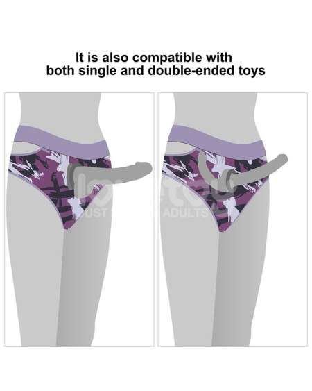 strap-on panties violet