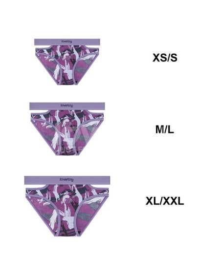 strap-on panties violet