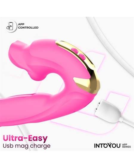 bimby biting and double tongue tapping vibrator with app