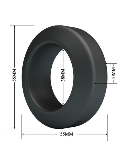 brodan cock ring silicone mod 9