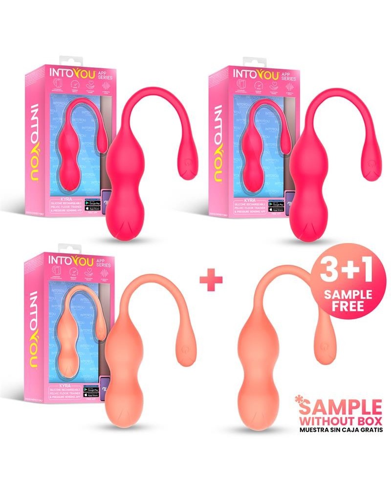 pack 3 tester kyra pelvic floor trainerwith pressure sensing app