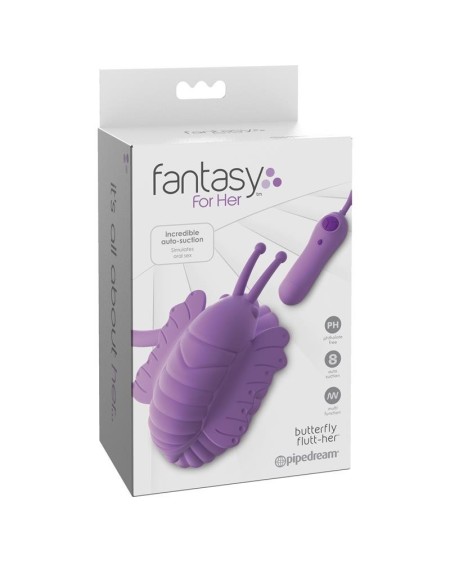 butterfly flutt-her stimulator and clitoris sucker