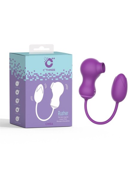 rusher clitoris sucker and vibrant egg