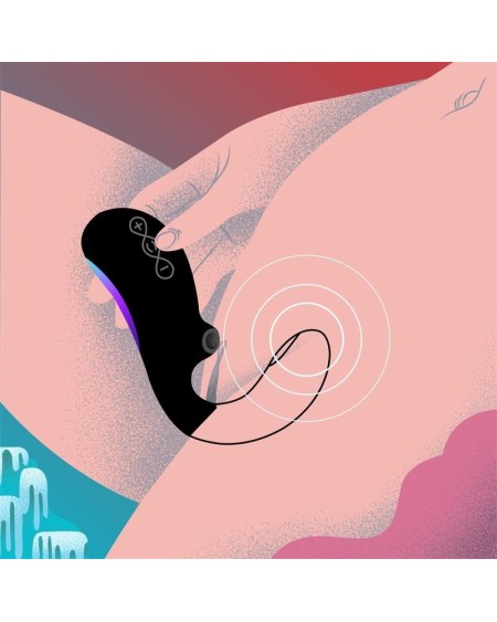 enigma doble sonic clitoris sucker with app noir