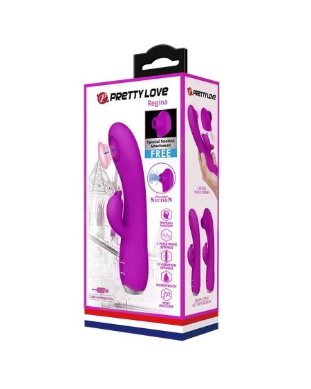 regina vibrator with ventouse and tapping