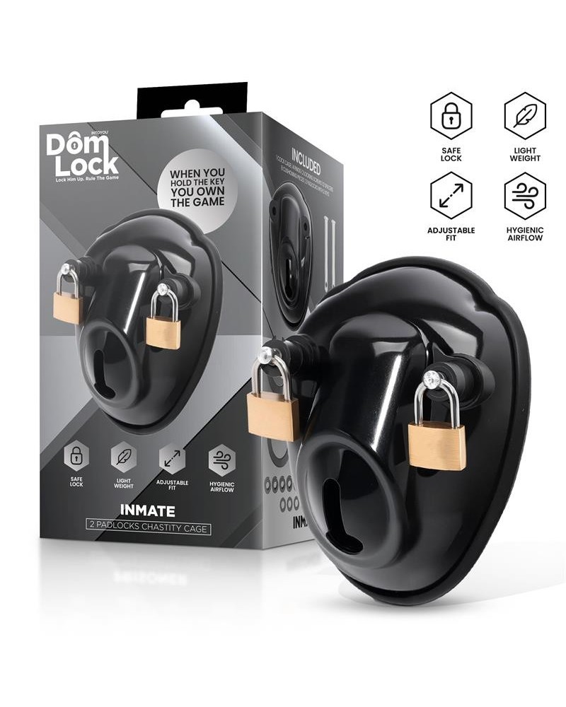 inmate chastity cage with spacers