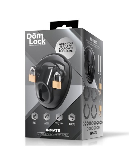 inmate chastity cage with spacers