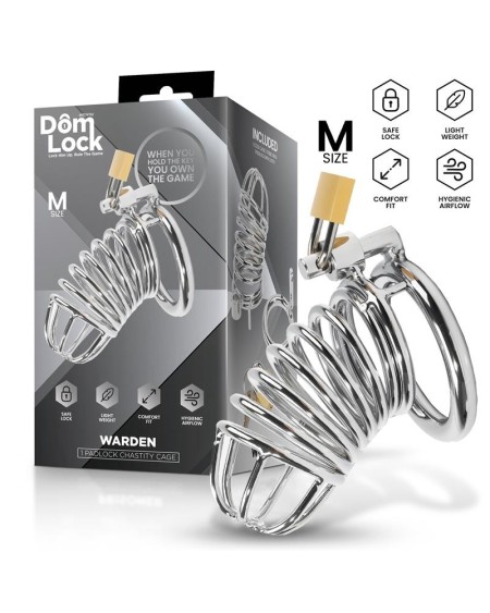 warden chastity cage size m