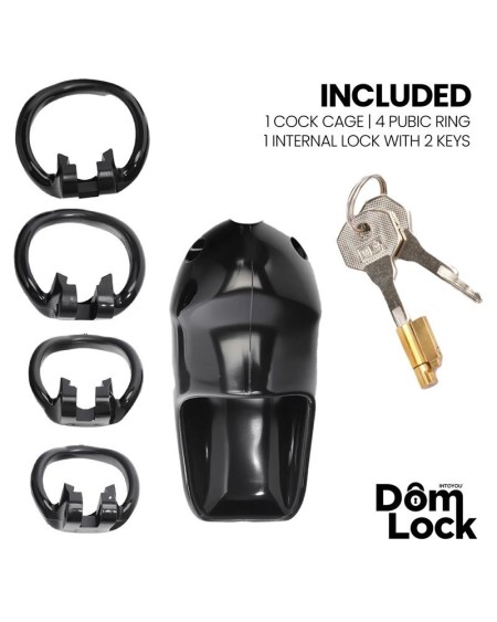 guard chastity cage with internal lock size s