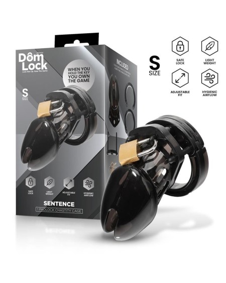 sentence chastity cage size s