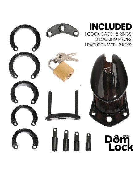 sentence chastity cage size s