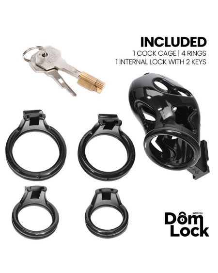 parole chastity cage with internal lock