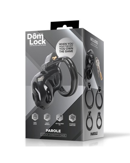 parole chastity cage with internal lock