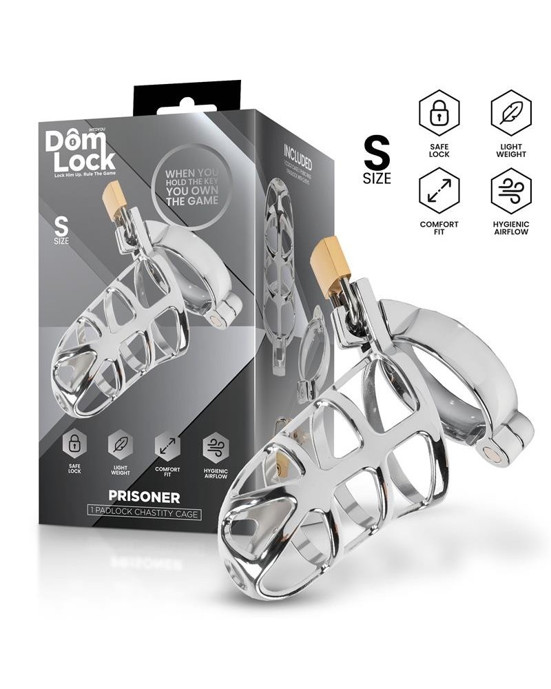 prisoner chastity cage size s