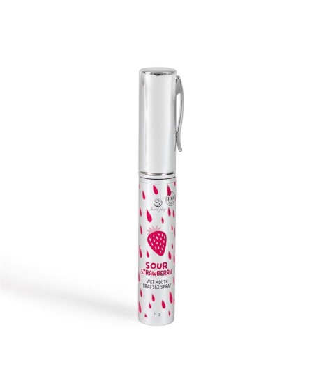 oral sex spray wet mouth strawberry sour 11g