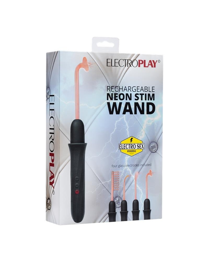 wand neon stim with 4 glass electrodes