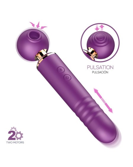 no. twentytwo clitoris sucker 3 in 1 with pulsation and thrusting
